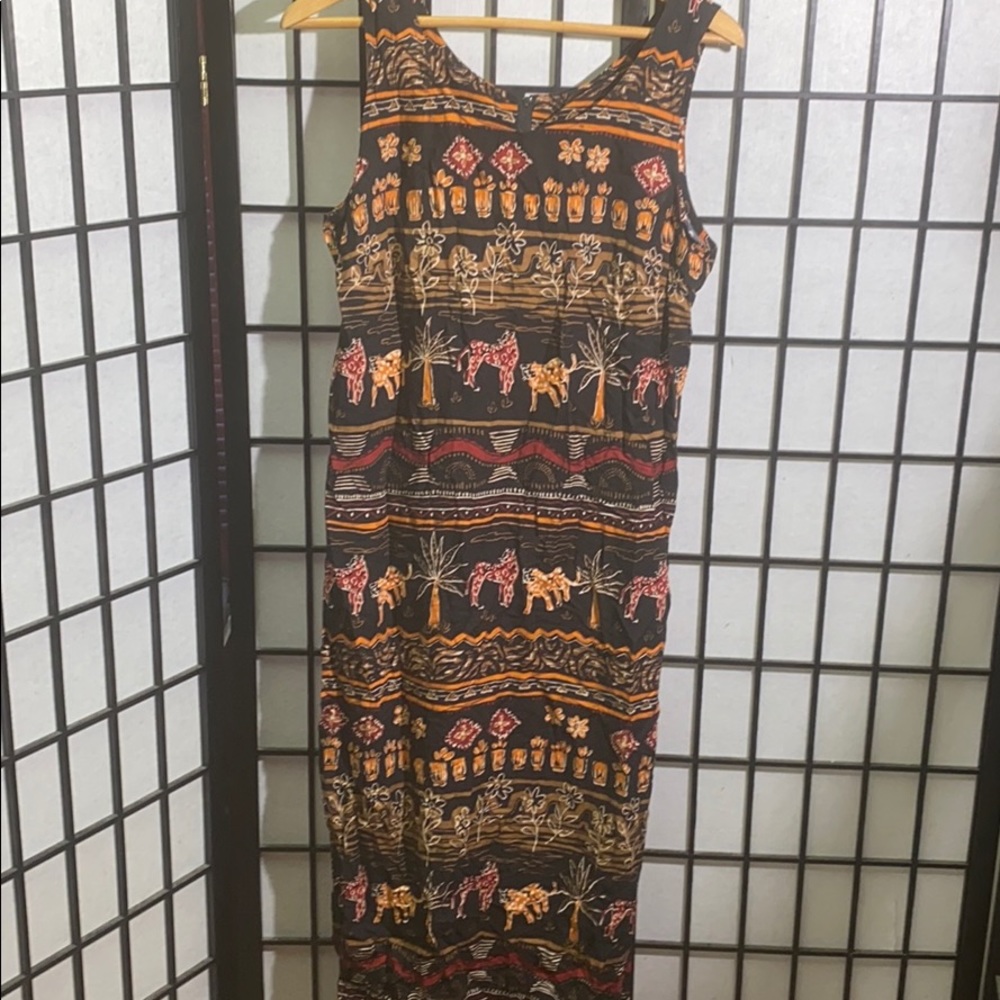 MHM Melissa Harper Cat Sundress Size 8